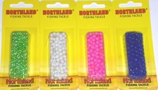 Northland Tackle #5 Beads (Lot of 4-Green/White/Pink/Blue-125 per pack)