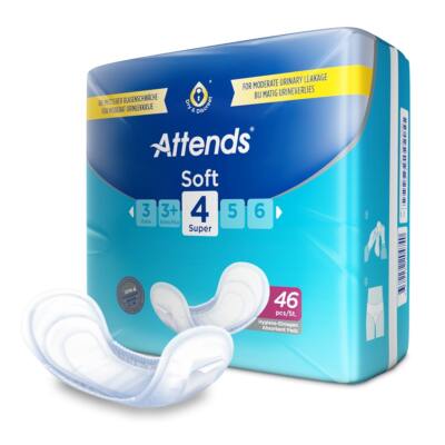 Attends Soft 4 Super Inkontinenzeinlagen                              