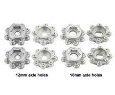 Alloy 1/6 8x48 To 24mm Hex Adapters PRO638300 FOR PRO-LINE XRT ARRMA OUTCAST 8S