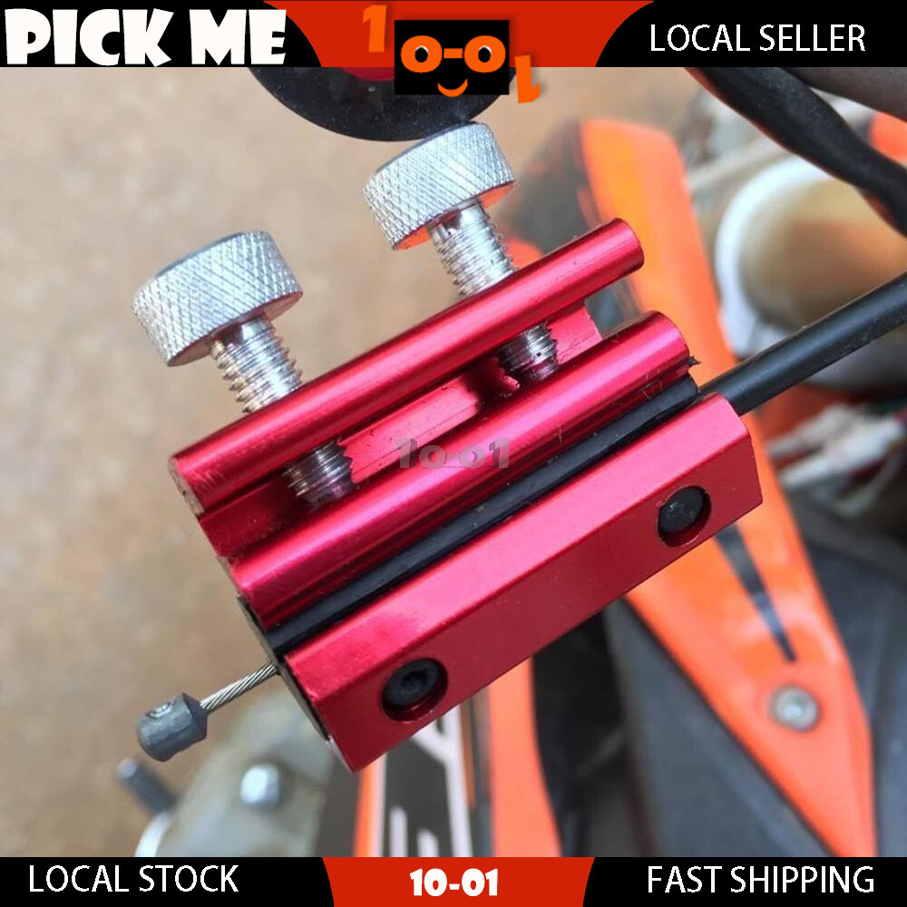 Universal Motorcycle Dual Cable Oiler Luber Lubricator Tool MX Dirt