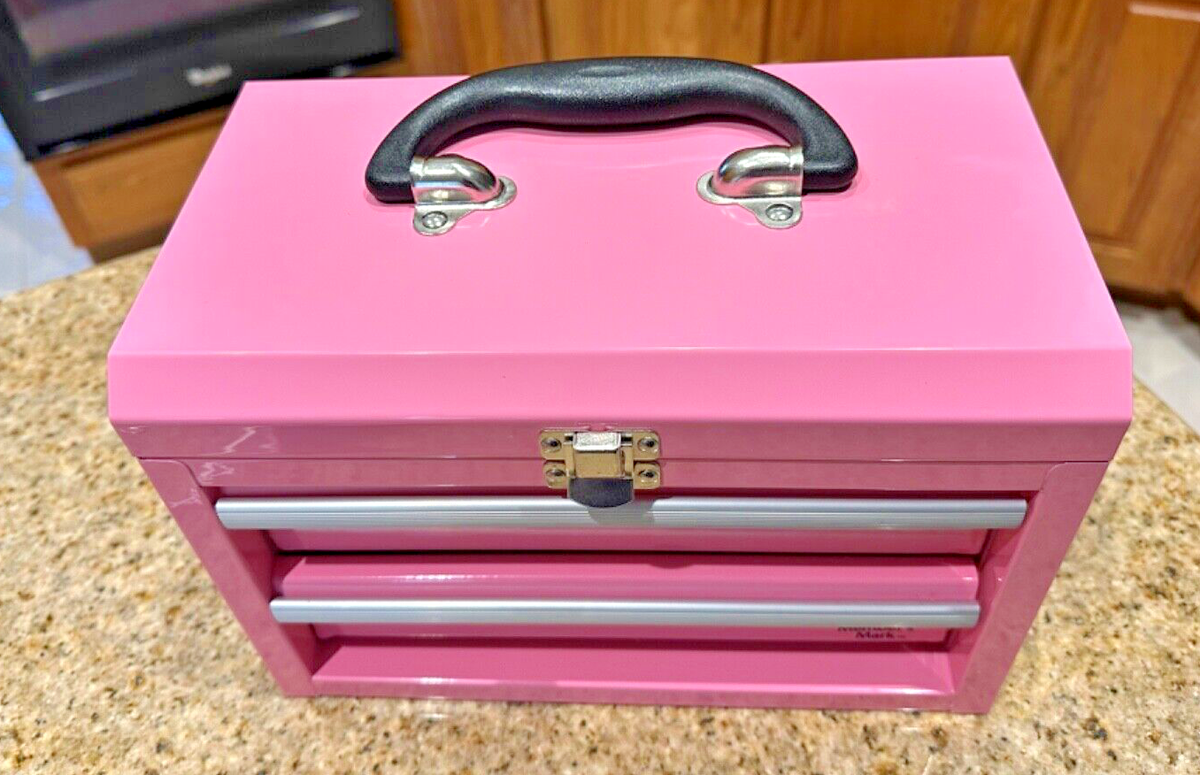 Pink Tool Box On Wheels I Am So In Love With My @Lowes Kobalt Mini
