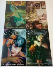 1996/97 htf indie CONCAVE UP #1 2 3 4