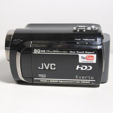 JVC Everio GZ-MG670BU 80GB HDD 40x Zoom Digital Camcorder WORKING TESTED