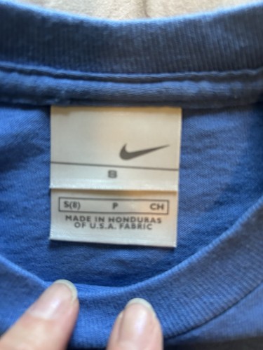 Boys Youth Nike Blue Graphic Tee Shirt Size Small (8years) - Picture 3 of 5