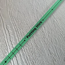 Golf Training Aids: 'Putting Stick'; Golf Swing Trainer For Putting Green