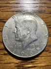 1965 Kennedy Half Dollar / 40% Silver US Coin / Some Toning. Free Shipping. Hair
