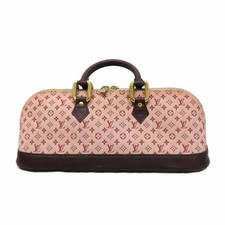 Borsa a mano Louis Vuitton Monogram Mini Alma Ron rosa M92207 originale dal...