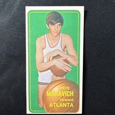 T.C.G. 1970 Pete Maravich Atlanta #123 Base Set Basketball Card