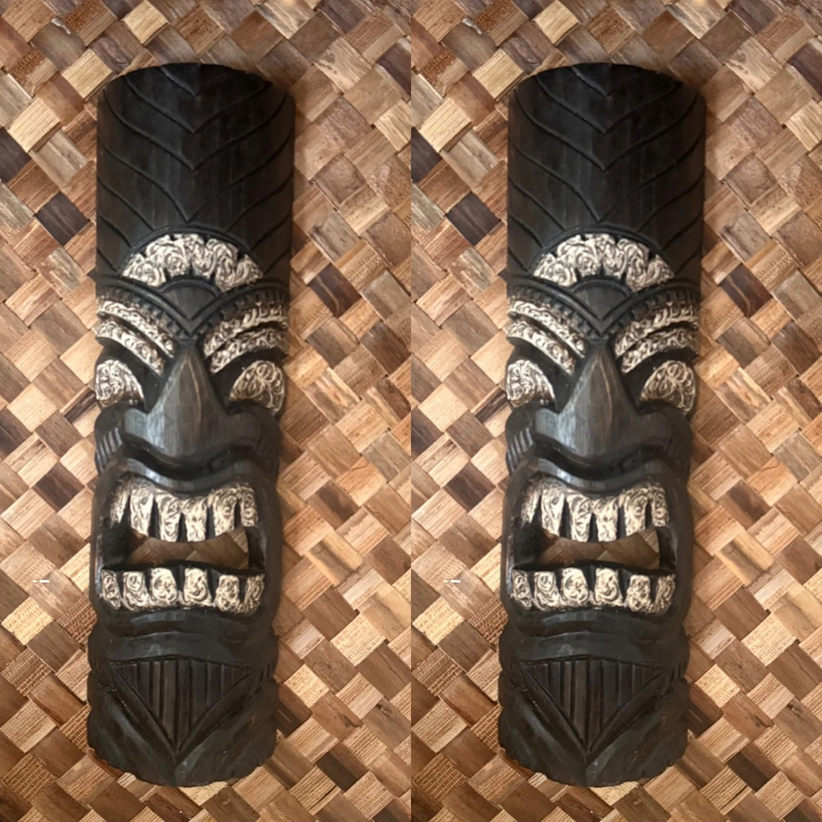 Masks Wooden Decorative Masks for sale | eBay
