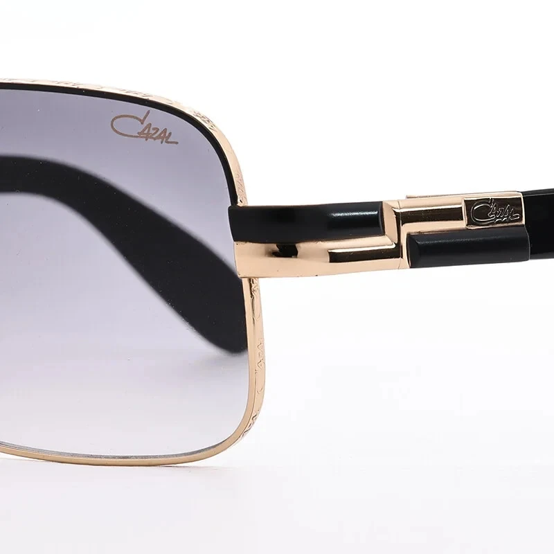 GAFAS CAZAL LEGEND MOD.988 COL.001 ORO NEGRO CON LENTES DEGRADADAS GRIS 57-16 Foto 4 de 4