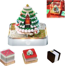 3D Calendar 2026, Desk Time Piece Calendar 2026,Tear-Away 3D Paper Art Notepad W