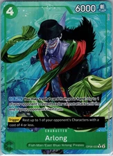 Arlong (Alternate Art) R Premium Booster -The Best- OP06-023 NM