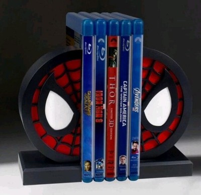 NEW Gentle Giant Marvel Comic SPIDER-MAN Logo Bookends Limited