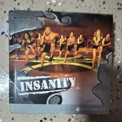 Beachbody Insanity Workout DVD Set 2012 Cardboard Sleeve NR Exercise Fitness