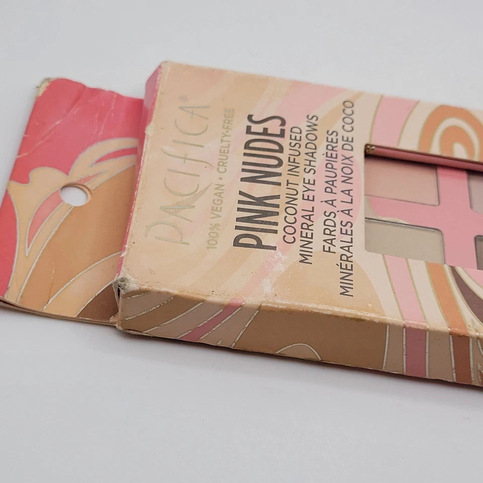 (2) Pacifica Pink/Cocoa Nudes Mineral Eye Shadow Package Damage - Image 4 of 4