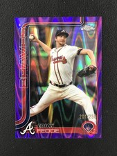 2025 Topps Chrome Update #USC89 Erick Fedde Purple RayWave Refractors /250