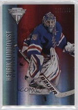 2013-14 Panini Titanium Draft Position Number /100 Henrik Lundqvist #37 HOF 3qw