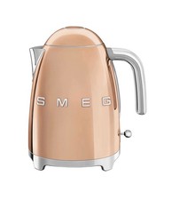 SMEG  1.7L Electric Kettle, Rose Gold, Stainless Steel