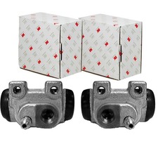 2X NK RADBREMSZYLINDER PASSEND FÜR RENAULT CLIO SUPER TROMMELBREMSE HINTEN