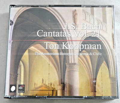 J.S. Bach  Kantaten Vol. 21 Amsterdam Baroque Orchestra & Choir T. Koopman# 1925