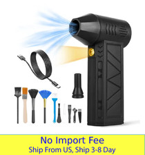 150000RPM Cordless Electric Air Duster with LED Light Rechargeable Compressed Ai