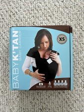 Original Baby K'tan Baby Carrier - XS, Gray Pre-Wrapped, Soft, Slip-On