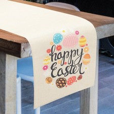 Decorative Table Runner Household Farmhouse Cloth Holiday Seasonal