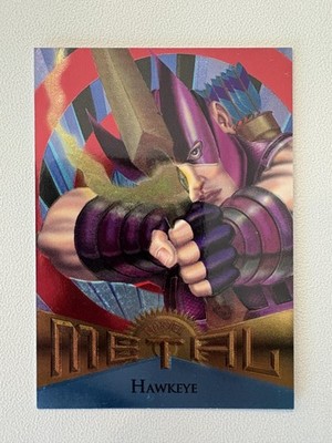 Hawkeye 1995 Metal Marvel #22 OP1