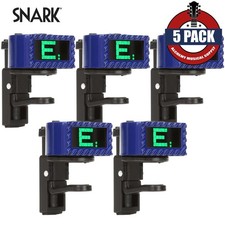 5-PACK Snark CLT-1 Crazy Little Thing Chromatic Rechargeable Clip-On Tuner