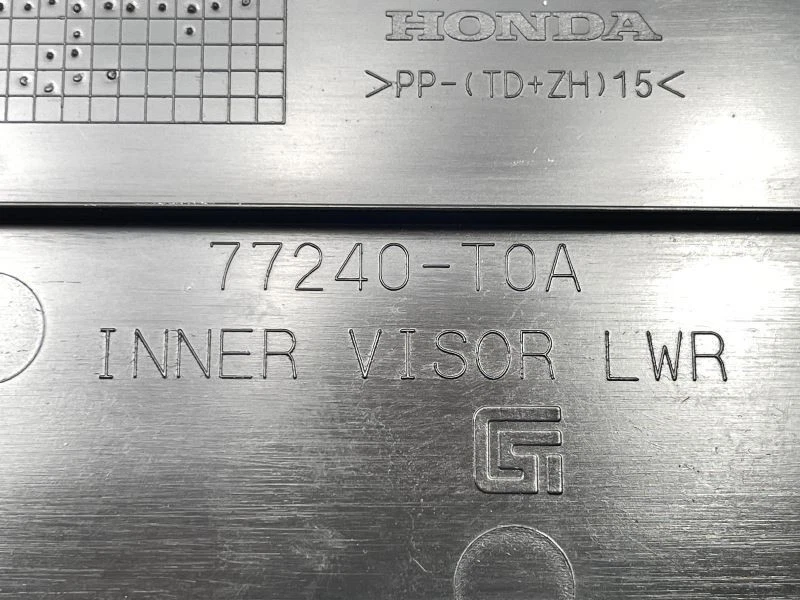 2012-2016 HONDA CR-V CENTER DASH INFO CENTER SCREEN BEZEL 53455 - Image 2 of 4