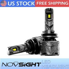 NOVSIGHT H11 H8 H9 LED Headlight High/Low Beam Bulbs 80000LM 240W Bright
