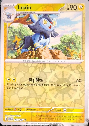 Pokemon TCG: S&V Twilight Masquerade - Pick Your Card! Holo/Reverse Holo/ex/ACE - Picture 74 of 168