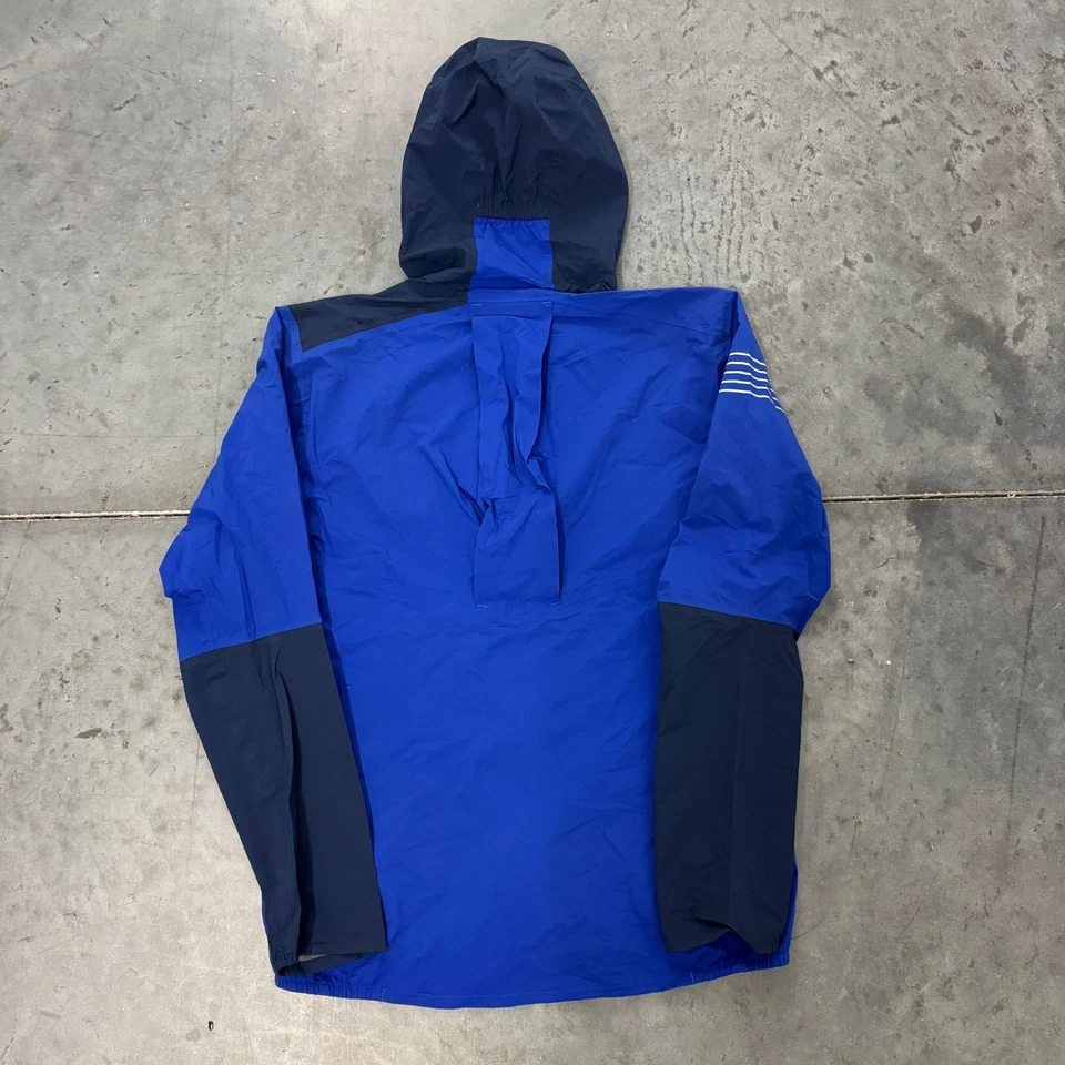 Salomon Pertex Shield Waterproof Windbreaker Jacket Blue Mens Small Gorpcore - Image 4 of 4