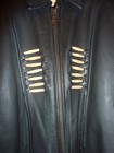LADIES VINTAGE BEADED FRINGED FORCE THINSULATE LEATHER JACKET — photo 8