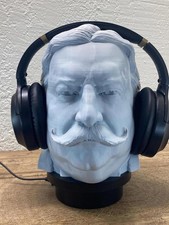 Howard Taft Headphone Stand - Game Room Headset Holder - Gamer Gift - Dad Gift