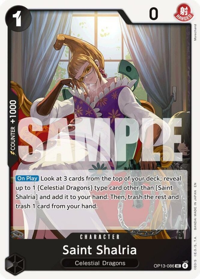 Saint Shalria - OP13-086 - UC NM OP-13: Carrying On His Will