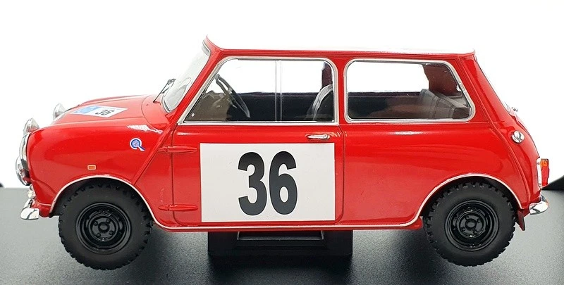 IXO Models 1/18 Scale 18RMC065C - 1965 Mini Cooper S #36 Fall/Crellin - Image 3 of 4