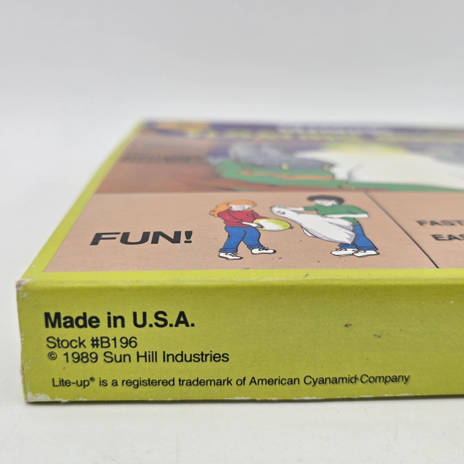 Sun Hill Glowing Floating Ghost Vintage Halloween Decoration 1989 Sealed Box