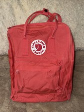 Fjallraven Kanken Everyday Outdoor Durable Comfy Backpack - Peach Pink Color