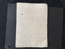 Rare Original c.1710-30 Spain Military Engineering Manuscript & Fort Blueprints