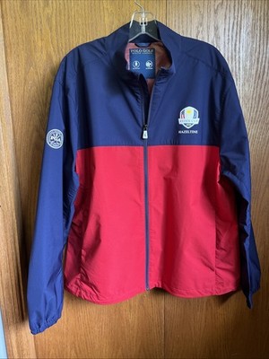 POLO GOLF Ralph Lauren Ryder Cup 2016 Windbreaker Jacket Hazeltine Men s Large