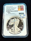 2016 W AMERICAN SILVER EAGLE NGC PF 70 UL CAM WEST POINT MINT HOARD 355