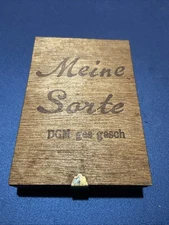  Vintage German Souvenir/tobacco Box From Rothenburg Ob Der Tauber