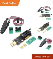 Efficient SOIC8 Clip & CH341A Programmer for In-Circuit EEPROM Programming