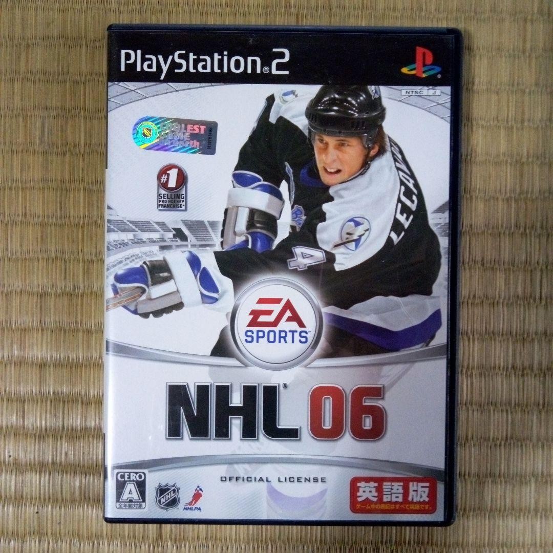 NHL 06 PS2 PlayStation2 Used Tested Japanese ver with Case Japan Import