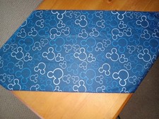 Disney Mickey Mouse 16 X 36 100 Polyester Blue Scarf