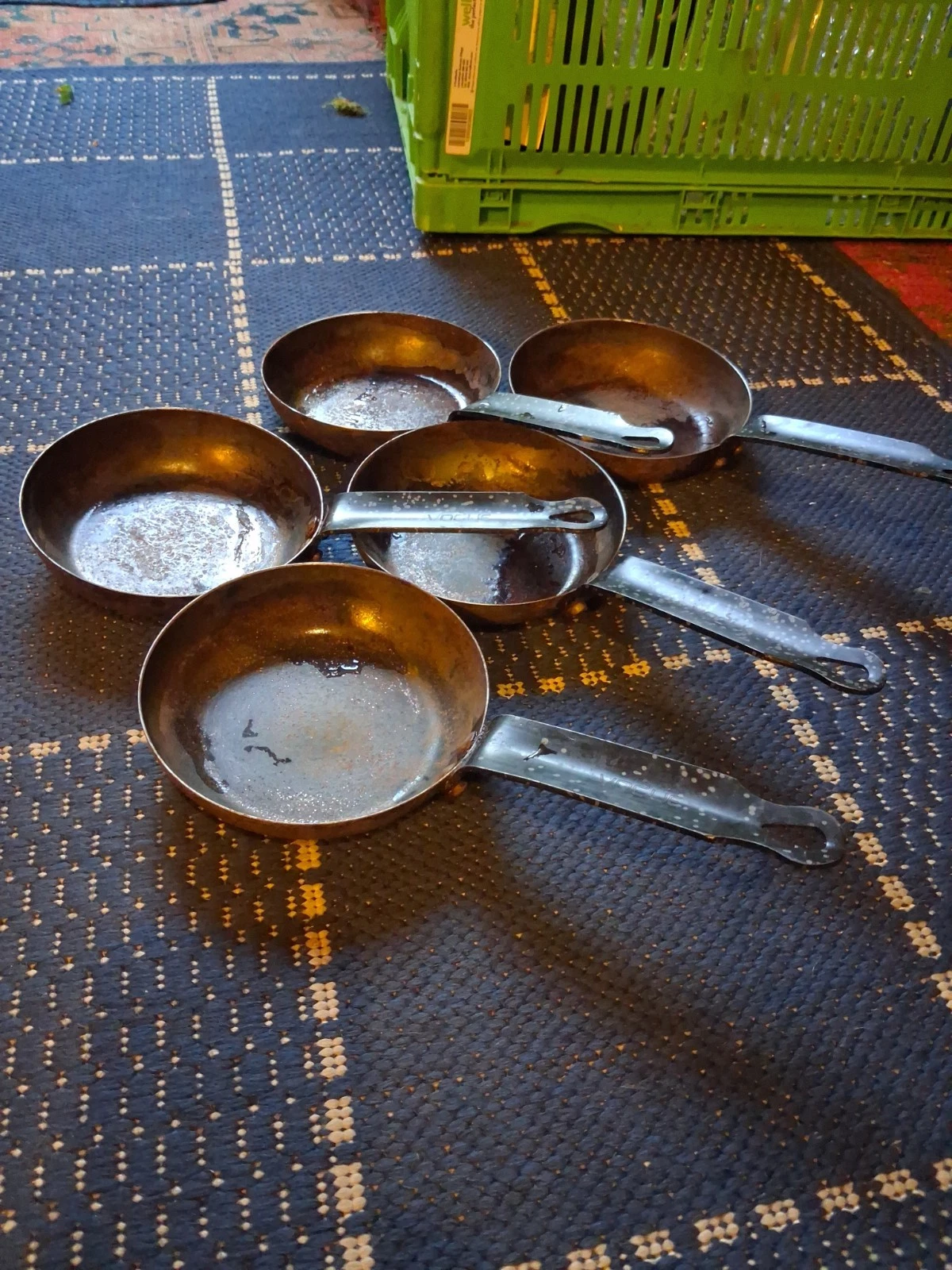 5 Used Vogue Blinis Pan Carbon Steel - 140mm 5 1/2"
Opens in a new window or tab
