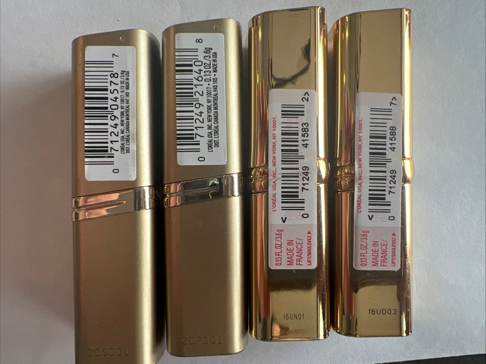 4 Pack~Loreal Colour Riche Lipstick Variety Collection~ Volcanic,Lava,Maison,S’I - Image 3 of 4