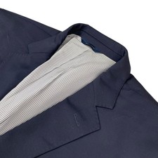 Brooks Brothers Men's Explorer Madison Fit Wool Blend 2-Button Blazer Navy 44R
