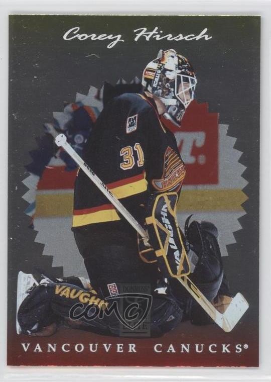 1996-97 Donruss Elite Corey Hirsch #34 g6w